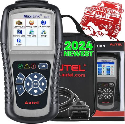 Amazon Autel MaxiLink ML519 OBD2 Scanner Enhanced Mode 6 Vehicle