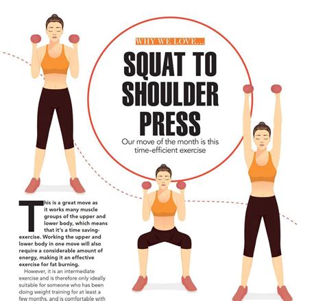 Squat To Shoulder Press - Women's Fitness | Scribd