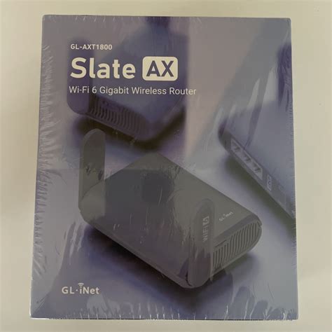 GL INet GL AXT1800 Slate AX Pocket Sized Wi Fi 6 Gigabit Travel