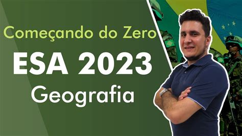 Concurso Esa Come Ando Do Zero Aula De Geografia Alfacon