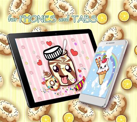 Kawaii Sweets Live Wallpaper APK for Android Download