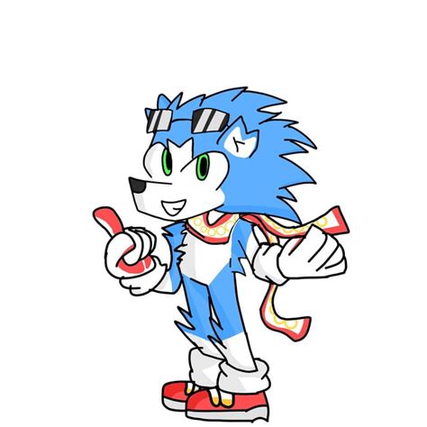 A redesign of a sonic redesign I made a while back : r/SonicTheHedgehog