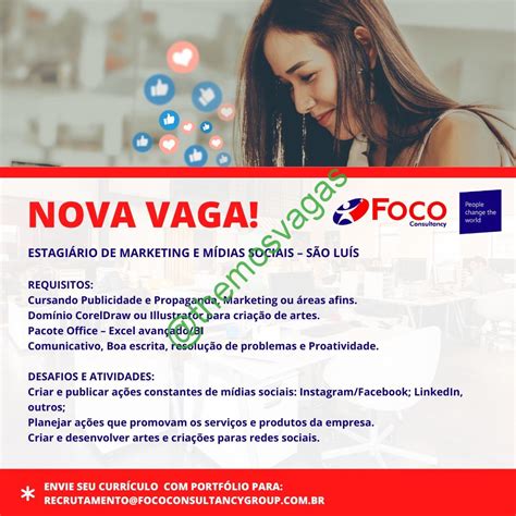 Estágio De Marketing São Luís Ma 01 Vagas Themos Vagas