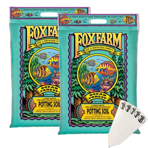 Foxfarm Ocean Forest Potting Soil Mix Indoor Outdoor For Garden And