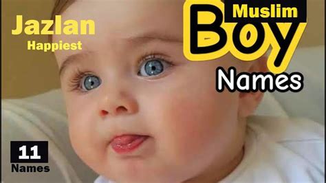 11 Top Trending Modern Muslim Baby Boy Names With Meaning // Stylish ...