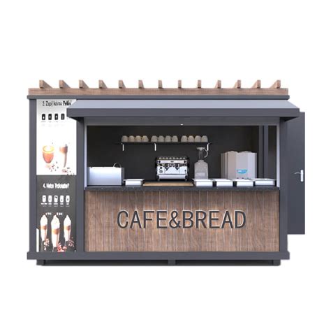 The Latest Outdoor Coffee Display Kiosk Design Production Mall