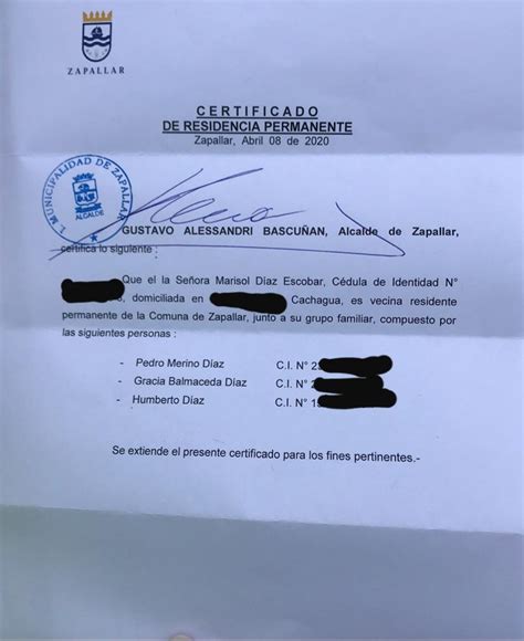 Certificado De Residência Para Fins Escolares Ou Universitários Hot