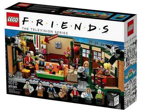 Lego презентовала конструктор к 25-летию сериала "Друзья"
