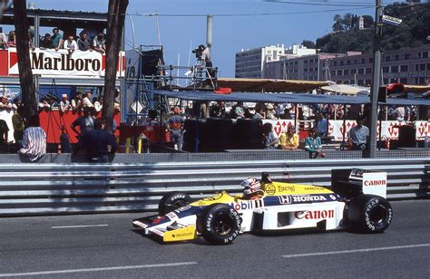 1986 Williams FW11 Honda RA166E 1 5 V6t Nigel Mansell Monaco