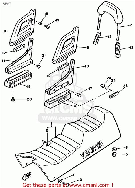 K Double Seat Assy Yamaha Buy The K At Cmsnl