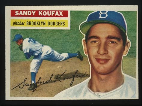 1956 TOPPS Sandy Koufax Gray Back 79 EBay