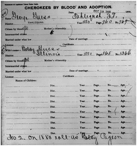 How to Research Native American Ancestry Using the Dawes Rolls 8