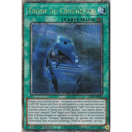 Tr Ne Du Cauchemar Qcse Yu Gi Oh H Ritage De La Destruction