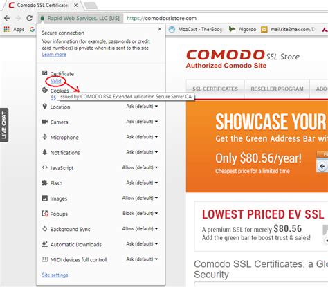 How To View SSL In Google Chrome Check SSL Details In Chrome