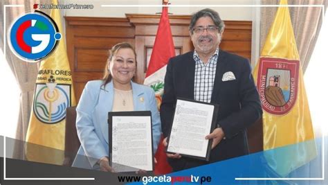 Miraflores y Barranco ampliaron convenio de cooperación Gaceta Perú TV