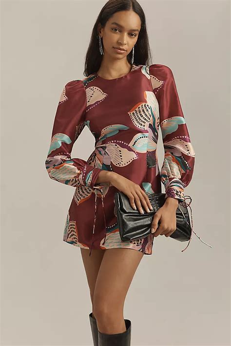 Hutch Long Sleeve Deva Mini Dress Anthropologie