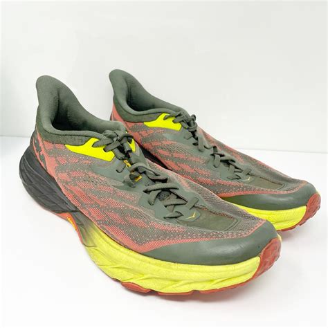 Hoka One One Mens Speedgoat Tfst Gray Running Shoes Sneakers