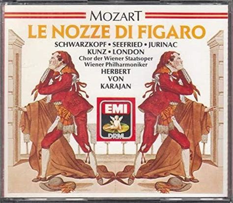 Le Nozze Di Figaro By Elisabeth Schwarzkopf Mozart Herbert Von