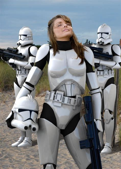 Female Clone Troopers By Exprssnimg Poser Science Fiction