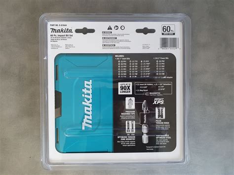 Makita E 01644 Impact Xps 60 Piece Impact Bit Set