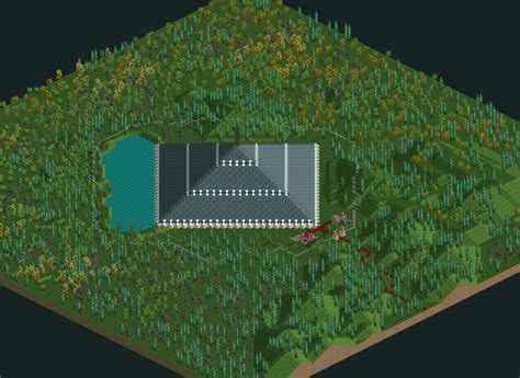 RollerCoaster Tycoon Corkscrew Follies Thunderstorm Park