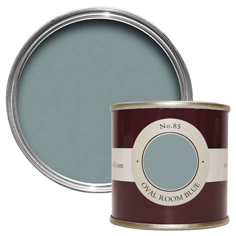 Farrow Ball Oval Room Blue No 85 Estate Emulsion Paint 0 1L Tester