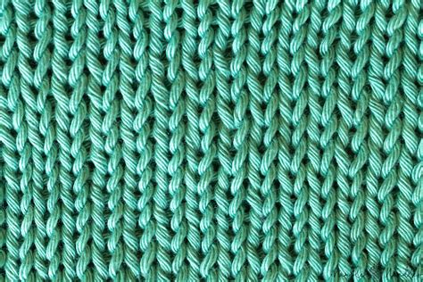 How To Knit The Double Stockinette Stitch For Beginners Video