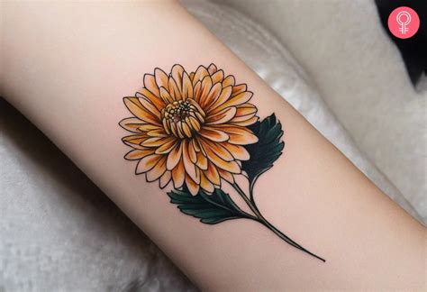 8 Adorable November Birth Flower Tattoo Ideas With Meanings