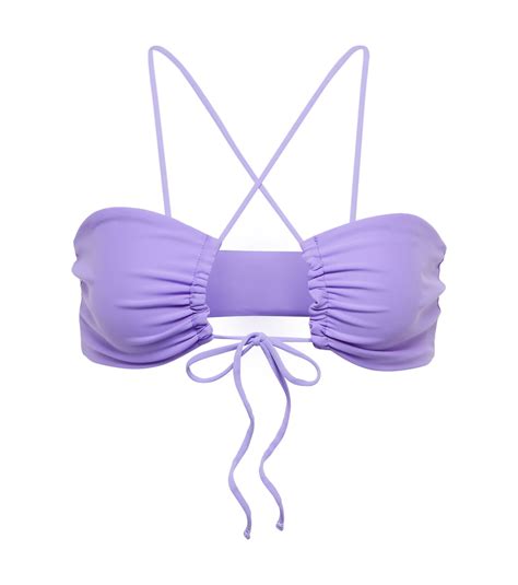 Livi Cutout Bikini Top In Purple Jade Swim Mytheresa