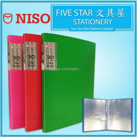 NISO CB30 30 Pockets Clear