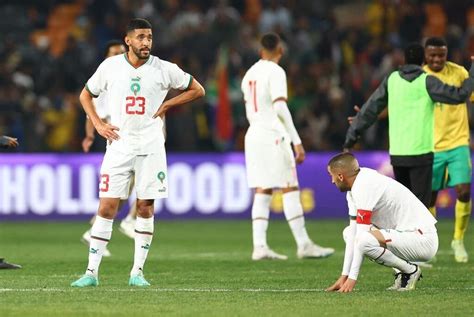 CAN 2023 LAfrique Du Sud Simpose Logiquement Contre Le Maroc Sport