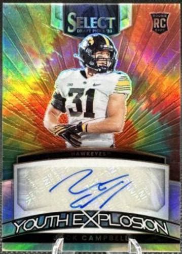 Jack Campbell Tie Dye Ys Jca Prices Panini Select Draft Picks