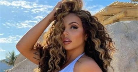 Jesy Nelson Sizzles In White Bikini As She Takes Break