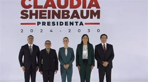 Tercera Tanda Del Gabinete Presidencial De Claudia Sheinbaum TELEMAR