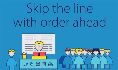 Skip The Line With Order Ahead Infographic Visualistan