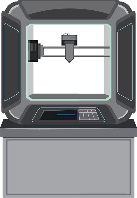 A 3D printer model machine 6063095 Vector Art at Vecteezy