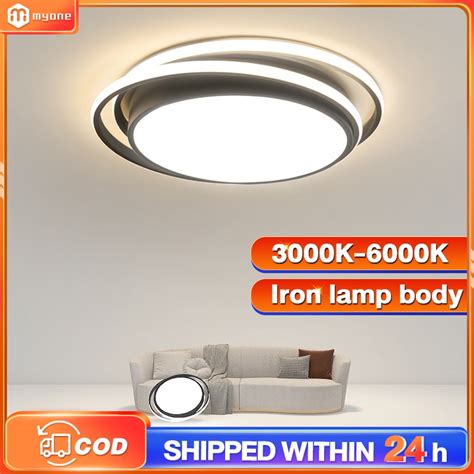 Led Ceiling Light Modern Lampu Siling Ruang Tamu Acrylic Ultra Ceiling