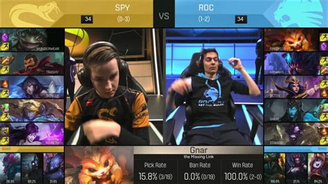 Splyce Vs ROCCAT Week 2 Day 2 S6 EU LCS Spring 2016 SPY Vs ROC G1 W2D2