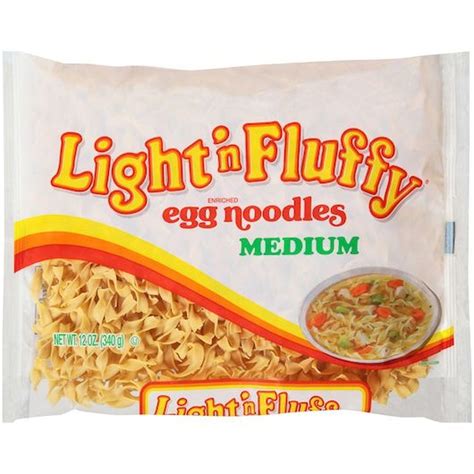 Light N Fluffy Medium Egg Noodles Pasta Ounce Per Case