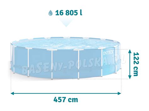 Basen Ogrodowy Stela Owy Prism X Cm W Intex Baseny