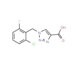 1 2 Chloro 6 Fluoro Benzyl 1H 1 2 3 Triazole 4 Carboxylic Acid