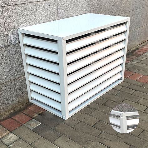 Amazon Co Jp Aluminum Air Conditioner And Heat Pump Cover Mini Split