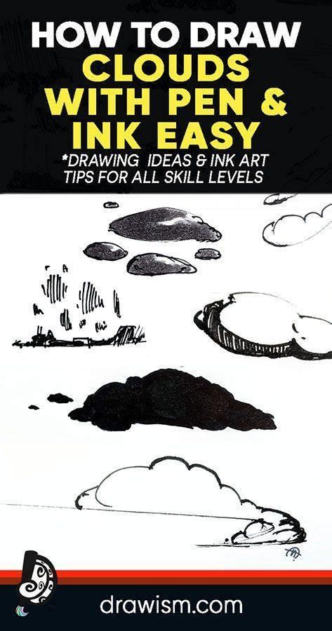 How To Draw Clouds With Pen And Ink Easy Artofit