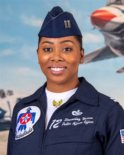 Howard University Graduate Becomes Air Force Thunderbirds First Black Female Officer Air