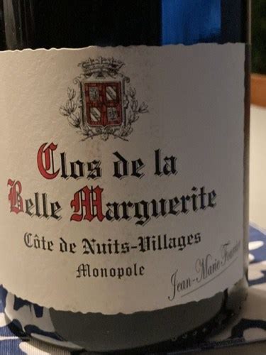 Domaine Fourrier Clos De L Belle Marguerite Cote De Nuits Villages