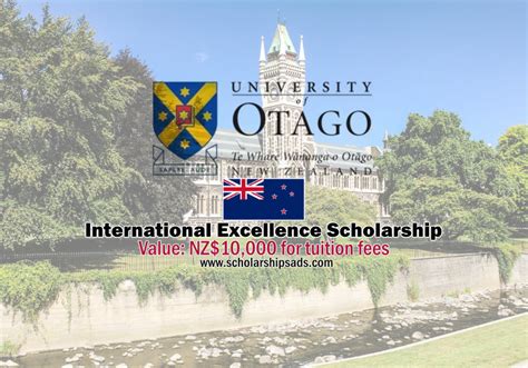 Otago International Excellence Scholarships In New Zealand Full