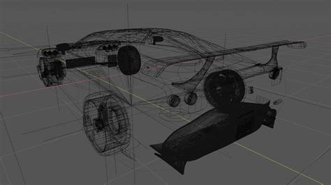 Hans Mazda Rx7 Veilside 3D model rigged | CGTrader