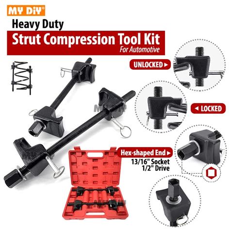 MYDIYHOMEDEPOT SRUNV DROP FORGED COIL SPRING COMPRESSOR AUTO STRUT