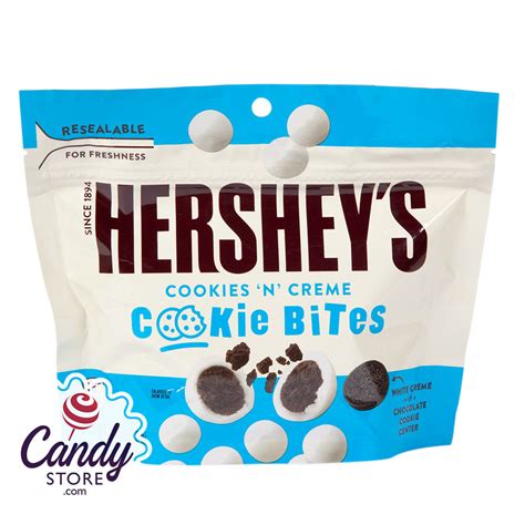 Hersheys Cookies And Creme Bites Pouch 75oz 8ct