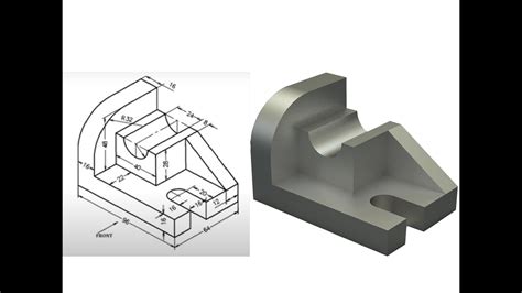 Tutorial De Solidworks Para Principiantes Ejercicio Modelar Piezas